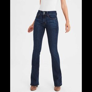 American eagle Hi-Rise artist flare jeans